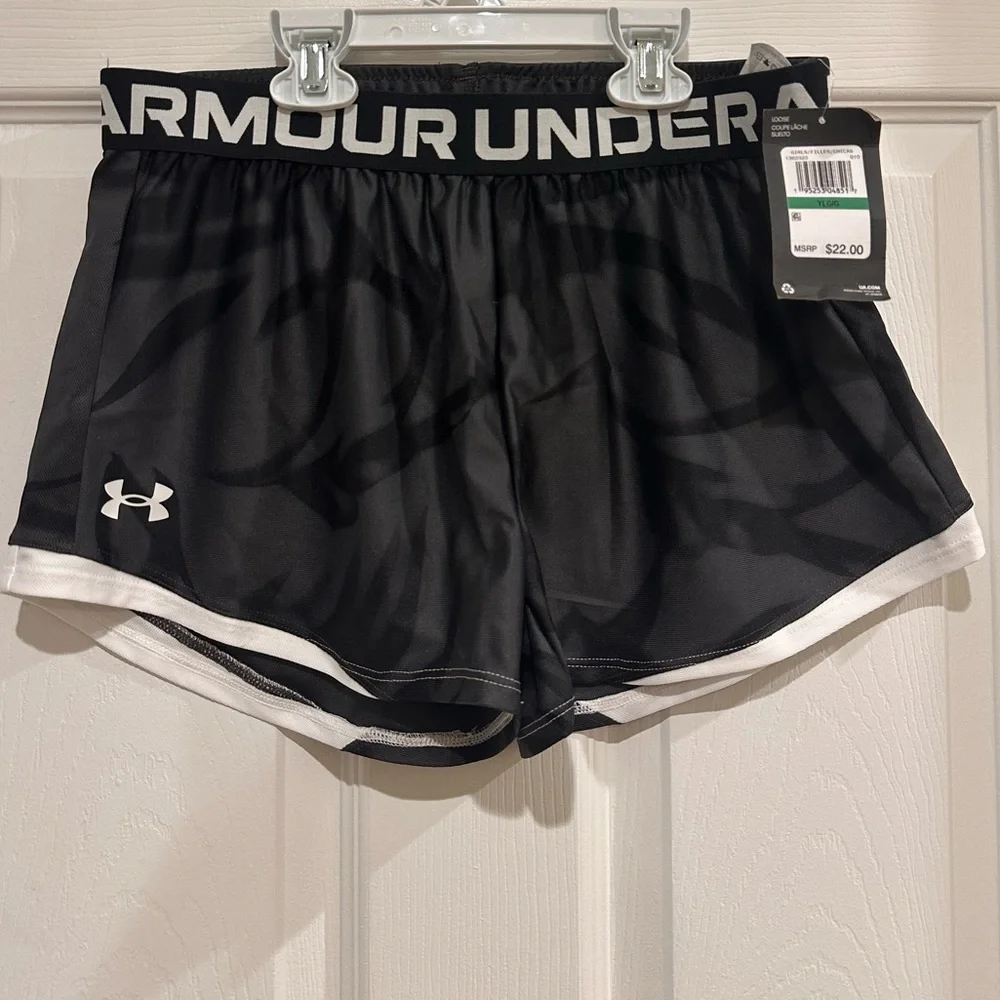 Black Under Armor Shorts - Picture 1 of 4